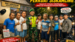Babinsa Kodim 1302/Minahasa Dampingi Warga Aktifkan Pos Siskamling