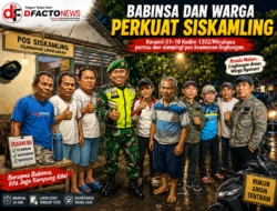 Babinsa Kodim 1302/Minahasa Dampingi Warga Aktifkan Pos Siskamling