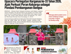 Sekda Minahasa Pimpin Upacara Harganas ke-33 Tahun 2026