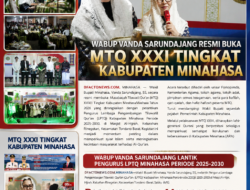 Wabup Vanda Sarundajang Resmi Buka MTQ XXXI Tingkat Kabupaten Minahasa