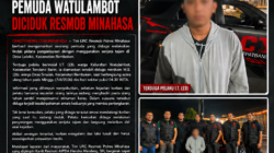 Diduga Tikam Rekannya Saat Pesta Miras, Pemuda Watulambot Diciduk Resmob Minahasa