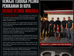 Remaja Terduga Pelaku Penikaman di Koya Diciduk Resmob Minahasa