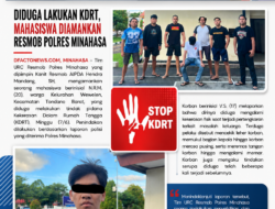 Resmob Minahasa Amankan Mahasiswa Terduga Pelaku KDRT