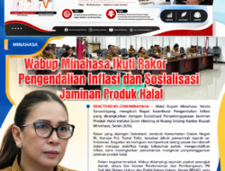 Wabup Minahasa Ikuti Rakor Pengendalian Inflasi dan Sosialisasi Jaminan Produk Halal