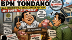 Terkuak! Notaris Sebut Ada Dugaan pungli di BPN Minahasa, BPN Bantah Tegas