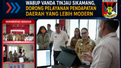 Wabup Vanda Tinjau SIKAMANG, Dorong Pelayanan Pendapatan Daerah yang Lebih Modern