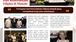 Wabup Vanda Hadiri Peringatan Hari Kemerdekaan Filipina di Manado
