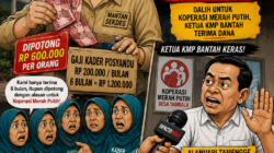 GAJI KADER POSYANDU DIDUGA DIPOTONG Rp600 RIBU, MANTAN SEKDES TAMBALA DISOROT