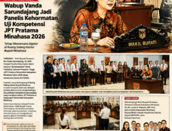 Wabup Vanda Sarundajang Jadi Panelis Kehormatan Uji Kompetensi JPT Pratama Minahasa 2026