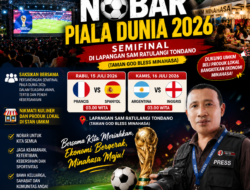 Pemkab Minahasa Ajak Masyarakat Ramaikan Nobar Semifinal Piala Dunia 2026, Dorong Ekonomi Lokal Melalui UMKM