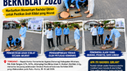 Manfaatkan Rashdul Qiblah, Kakan Kemenag Minahasa Pantau Verifikasi Arah Kiblat