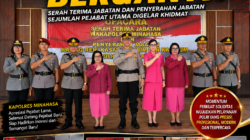 Waka Polres Minahasa Berganti, Kapolres Tekankan Profesionalisme Personel