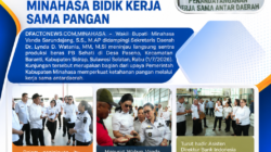 Wabup Vanda Pimpin Peninjauan Sentra Produksi Beras, Minahasa Bidik Kerja Sama Pangan