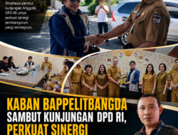 KABAN BAPPELITBANGDA SAMBUT KUNJUNGAN DPD RI, PERKUAT SINERGI PEMBANGUNAN MINAHASA