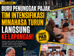Buru Penunggak Pajak, Tim Intensifikasi Minahasa Turun Langsung ke Lapangan