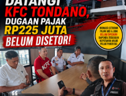 Tim Intensifikasi Pajak Daerah Bapenda Minahasa Datangi KFC Tondano, Dugaan Pajak Rp225 Juta Belum Disetor