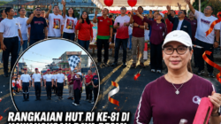 Rangkaian HUT RI Ke-81 di Kawangkoan Raya Resmi Bergulir, Wabup Ajak Masyarakat Isi Kemerdekaan dengan Karya Nyata