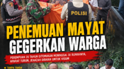 Perempuan 35 Tahun Ditemukan Meninggal di Touliang Oki, Warga Digegerkan Penemuan Mayat