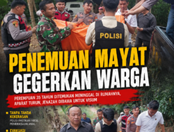 Perempuan 35 Tahun Ditemukan Meninggal di Touliang Oki, Warga Digegerkan Penemuan Mayat