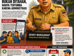Klarifikasi Pemkab Minahasa: Gaji Tenaga Outsourcing Bukan Ditahan, Pembayaran Tertunda Karena Verifikasi Administrasi