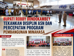 Bupati Robby Dondokambey Tekankan Disiplin ASN dan Percepatan Program Pembangunan Minahasa