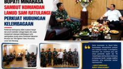 Bupati Minahasa Sambut Komandan Lanud Sam Ratulangi, Perkuat Hubungan Kelembagaan
