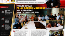 Tim Intensifikasi Pajak Daerah Minahasa Mulai Bergerak, Bidik Optimalisasi PAD