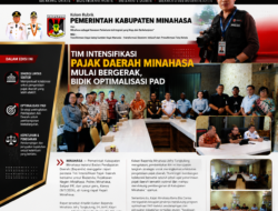 Tim Intensifikasi Pajak Daerah Minahasa Mulai Bergerak, Bidik Optimalisasi PAD