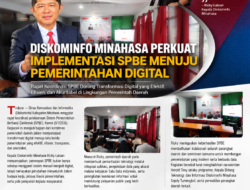 DISKOMINFO MINAHASA PACU TRANSFORMASI DIGITAL MELALUI SPBE