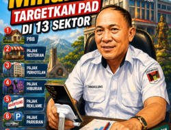 Bapenda Minahasa Targetkan PAD di 13 Sektor, Intensifikasi Pajak Terus Diperkuat