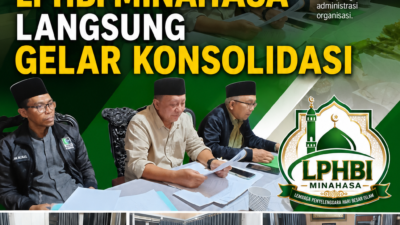 Usai Kantongi SK Bupati, LPHBI Minahasa Langsung Gelar Konsolidasi