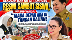 Sekolah Rakyat di Tampusu Resmi Sambut Siswa, Wabup Vanda: “Masa Depan Ada di Tangan Kalian!”