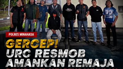 GERCEP! URC RESMOB AMANKAN REMAJA DIDUGA PELAKU PENGANIAYAAN