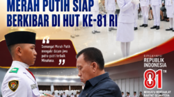 Robby Dondokambey Kukuhkan Paskibraka Minahasa 2026: Merah Putih Siap Berkibar di HUT ke-81 RI