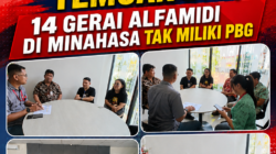 Tim Intensifikasi Bapenda Tindak Lanjuti Temuan BPK, 14 Gerai Alfamidi di Minahasa Tak Miliki PBG