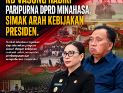 RD VASUNG Hadiri Paripurna DPRD Minahasa, Simak Arah Kebijakan Presiden.