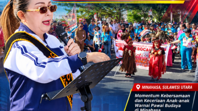 FIRST LADY MINAHASA MARTINA DONDOKAMBEY, LEPAS PAWAI BOCAH