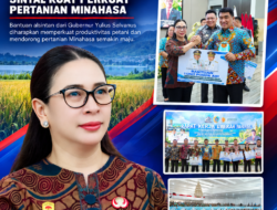 Wabup Vanda Terima Alsintan Dari Pemprov Sulut, Sinyal Kuat Perkuat Pertanian Minahasa