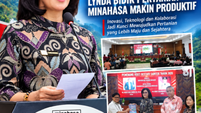 BESTARI SAINTEK Digelorakan, Sekda Lynda Bidik Pertanian Minahasa Makin Produktif