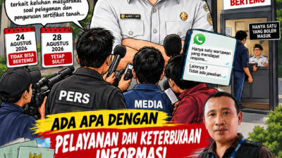 Kepala BPN Tondano “Tutup Pintu” untuk Wartawan, Transparansi Dipertanyakan!