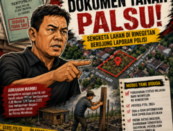 DUGAAN DOKUMEN PERTANAHAN PALSU MENCUAT, SENGKETA LAHAN DI RINEGETAN BERUJUNG LAPORAN POLISI
