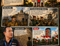 Benteng Moraya Dihiasi Merah Putih, Semarak Kemerdekaan dan Jejak Sejarah Minahasa