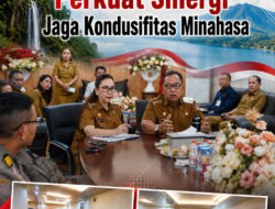 Bupati RD Pimpin Forkopimda, Perkuat Sinergi Jaga Kondusifitas Minahasa.