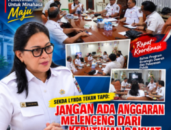 SEKDA LYNDA TEKAN TAPD: JANGAN ADA ANGGARAN MELENCENG DARI KEBUTUHAN RAKYAT