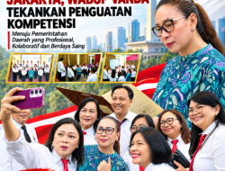 Dampingi 13 Camat di Jakarta, Wabup Vanda Tekankan Penguatan Kompetensi