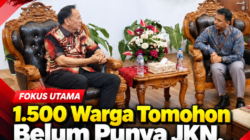 1.500 Warga Tomohon Belum Punya JKN, Pemkot Langsung Bergerak