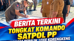 Tongkat Komando Satpol PP Minahasa Beralih, Lexie Korengkeng Ambil Kendali