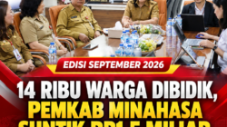 14 Ribu Warga Dibidik, Pemkab Minahasa Suntik Rp1,5 Miliar untuk JKN