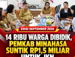 14 Ribu Warga Dibidik, Pemkab Minahasa Suntik Rp1,5 Miliar untuk JKN