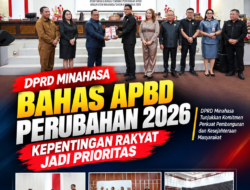 APBD Perubahan 2026 Dibahas, Bupati Minahasa Tekankan Anggaran Harus Berpihak pada Rakyat